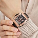 Richard Mille RM011-FM Rose Gold Black Dial SuperClone