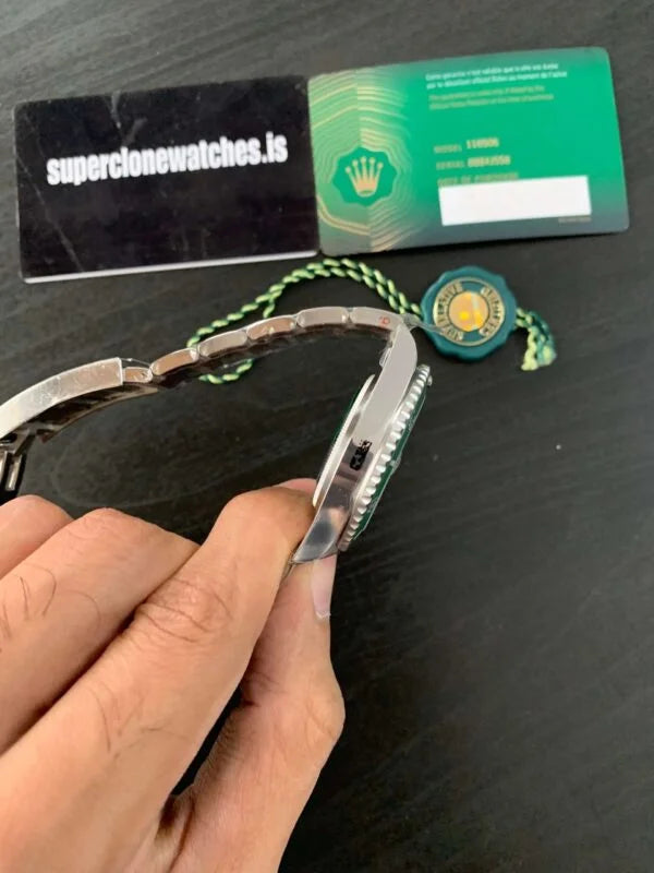 Superclone Rolex Submariner Black Dial 126610LV “Starbucks”