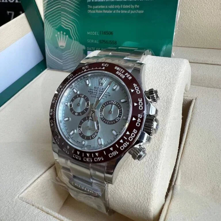 Superclone Rolex Daytona Ice blue Dial 116506 “Platona”