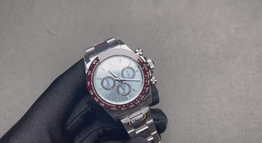 Superclone Rolex Daytona Ice blue Dial 116506 “Platona”