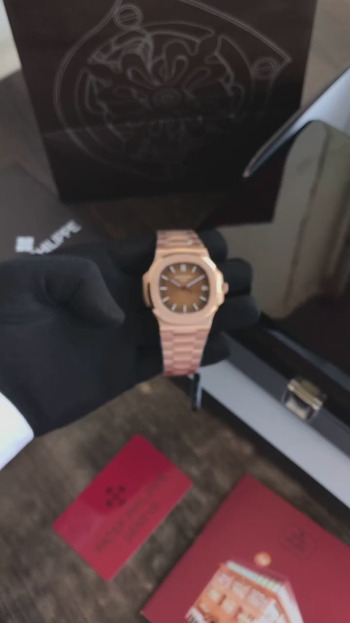 Patek Philippe Nautilus 5711/1R Rosegold 1:1 Swiss ETA Superclone