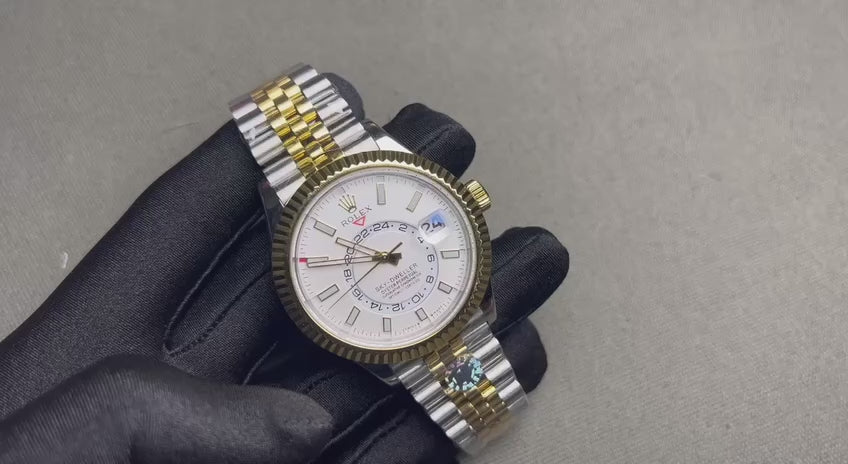 Superclone Rolex Sky-Dweller Intense white Dial 336933