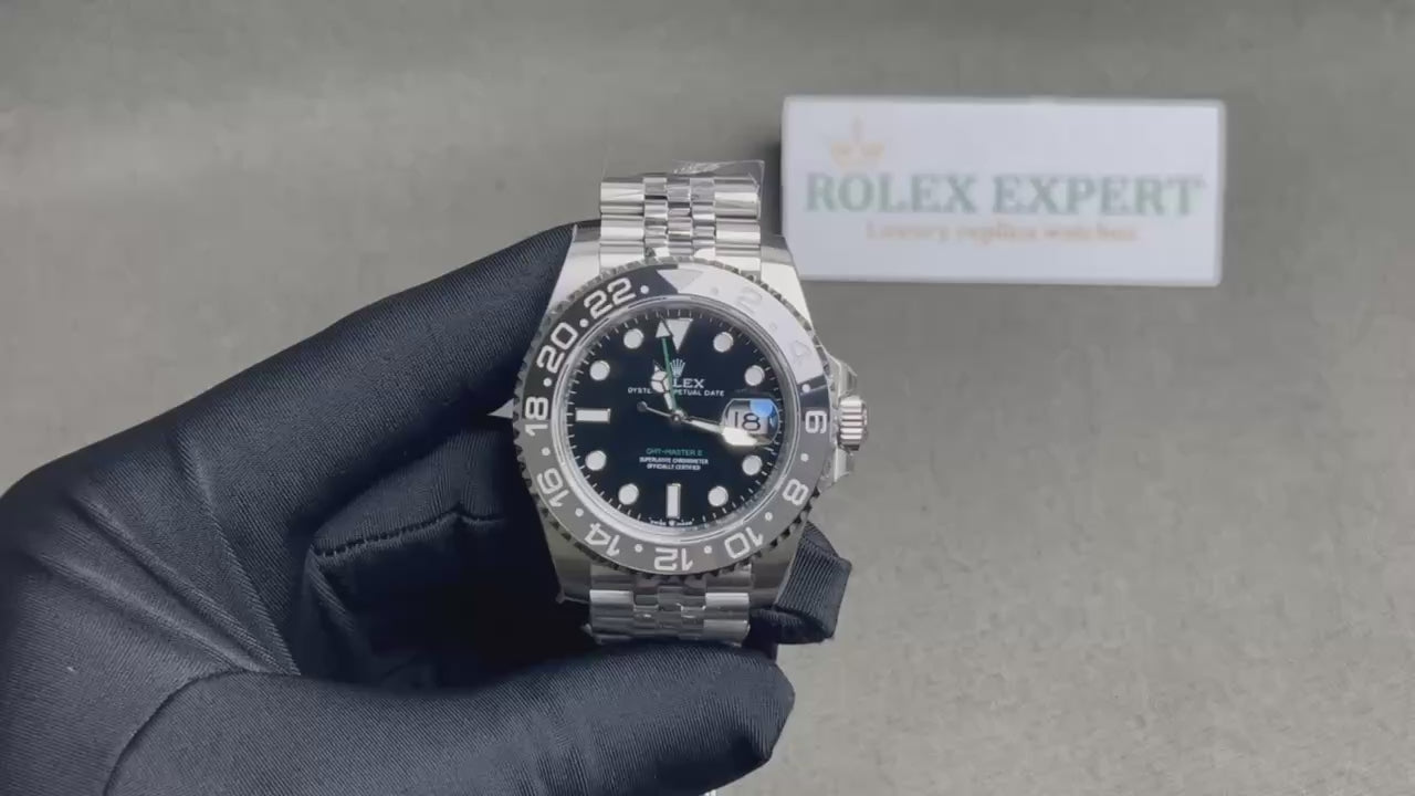 Superclone Rolex GMT-Master II 126710GRNR “Bruce Wayne” Jubilee 2024