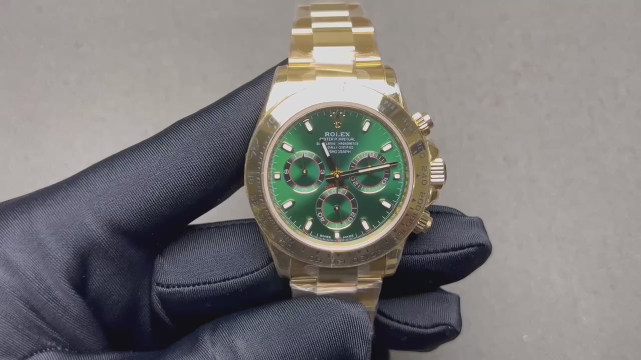 Superclone Rolex Daytona “John Mayer” Green Dial 116508