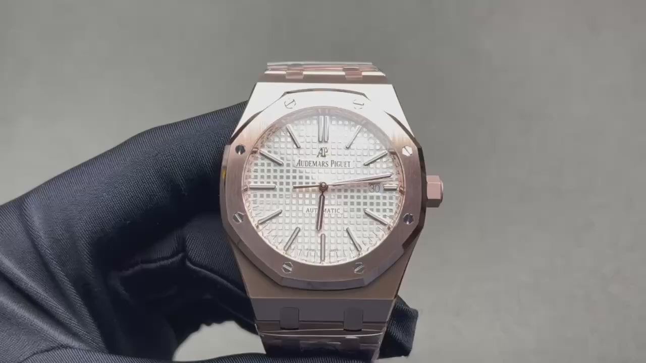 Audemars Piguet Royal Oak 41 mm, White Ref. 15400OR.OO.1220OR.02