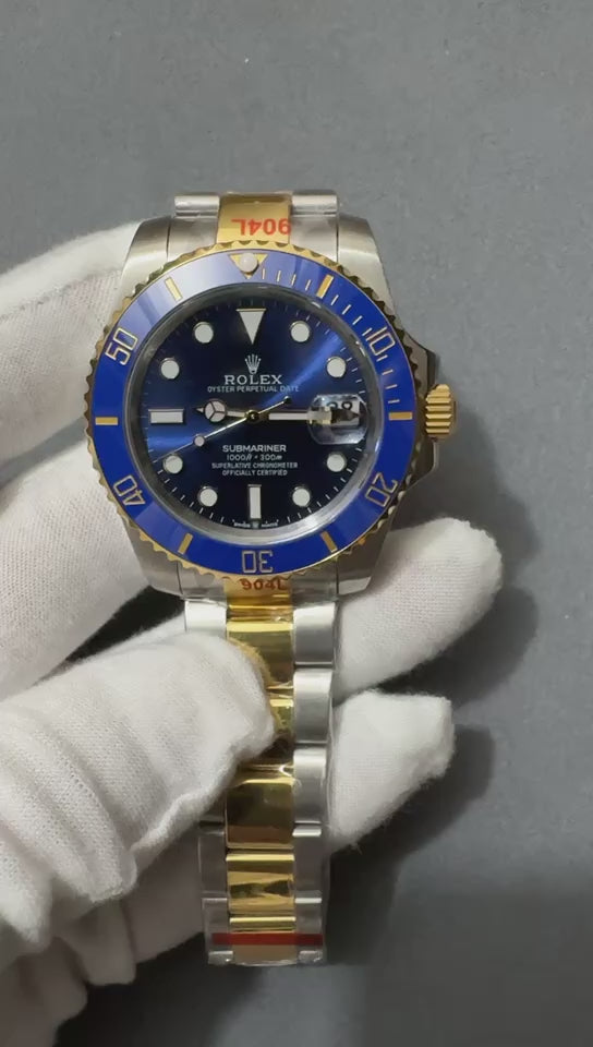 Superclone Rolex Submariner Blue Dial 126613LB Bluesy