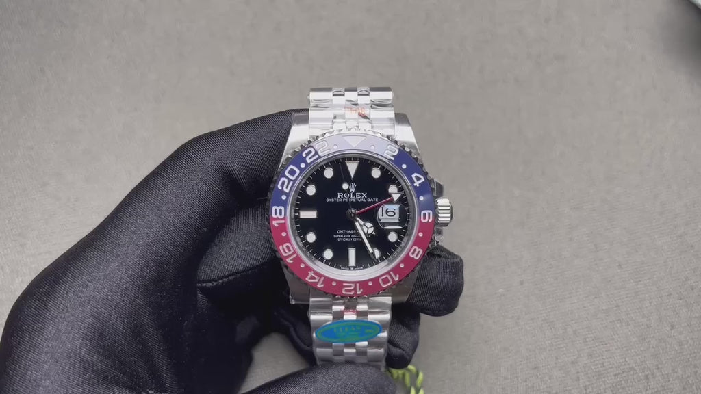 Superclone Rolex GMT-Master II 126710BLRO “Pepsi” Jubilee
