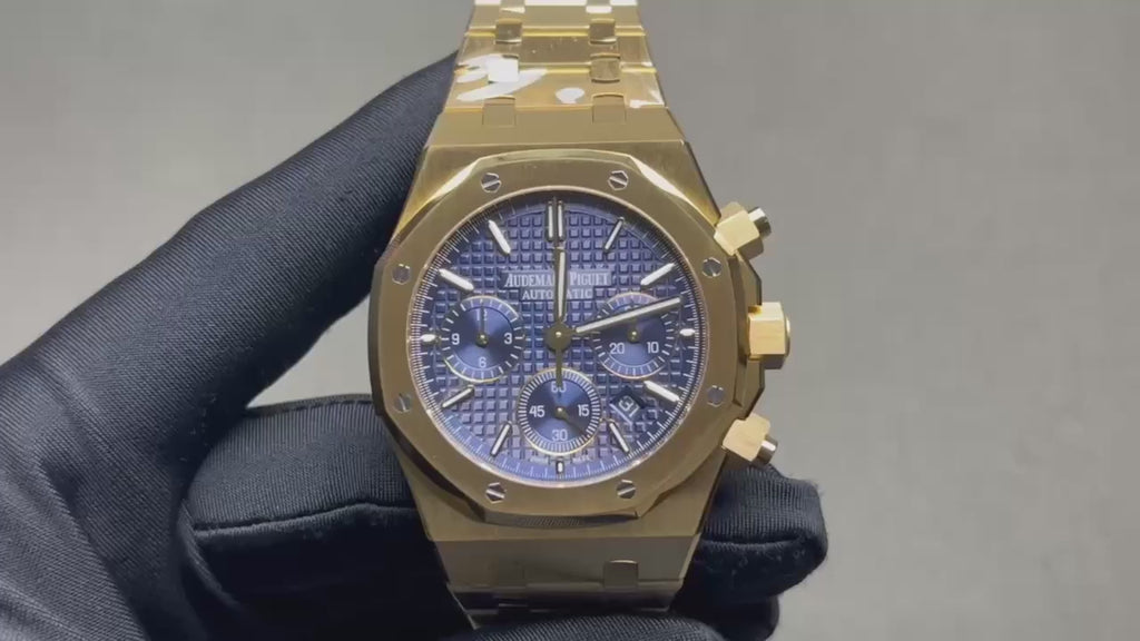 Audemars Piguet Royal Oak Chronograph 41 mm, Blue Ref. 26320BA.OO.1220BA.02