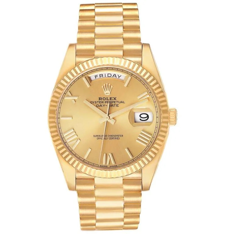 Superclone Rolex Day-Date Roman Champagne Dial 228238 40 mm