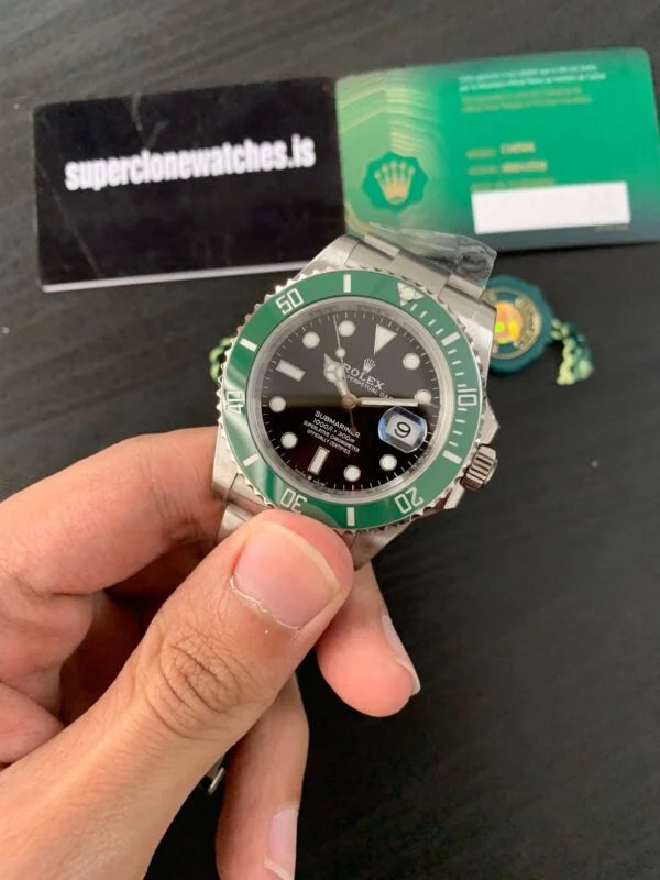 Superclone Rolex Submariner Black Dial 126610LV “Starbucks”