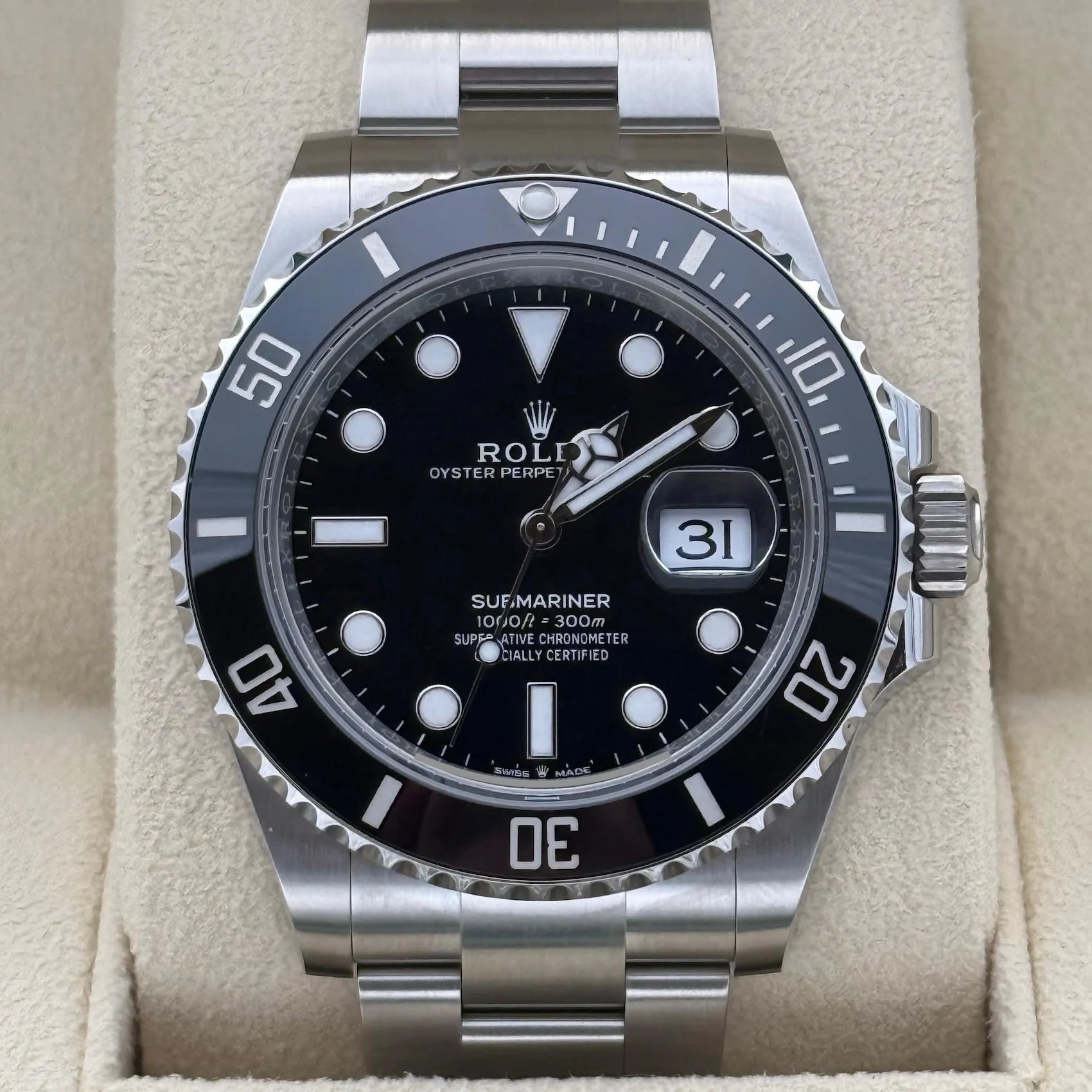 Superclone Rolex Submariner Black Dial 126610LN