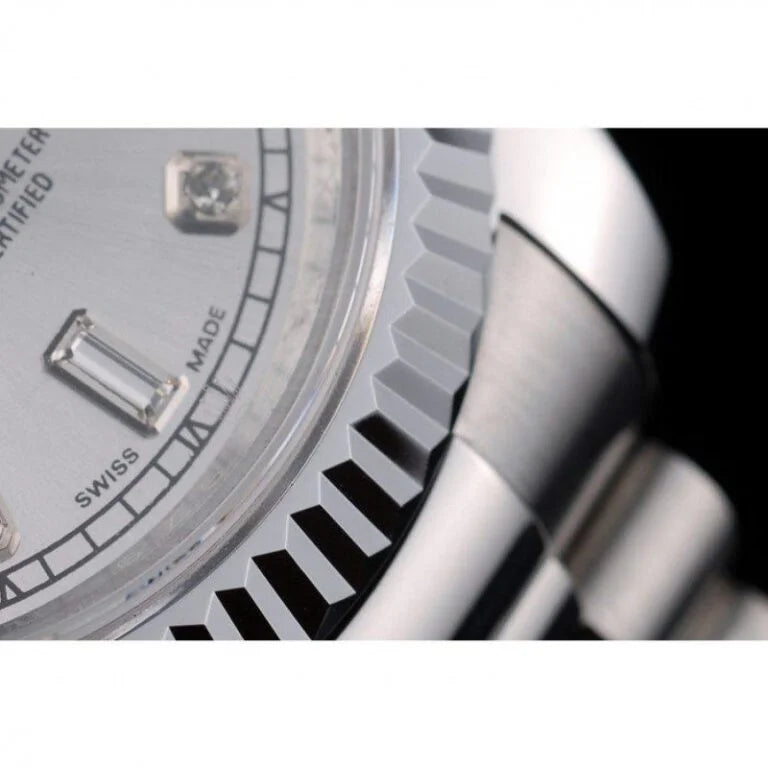 Superclone Rolex Day-Date Silver Dial 41995 40 mm