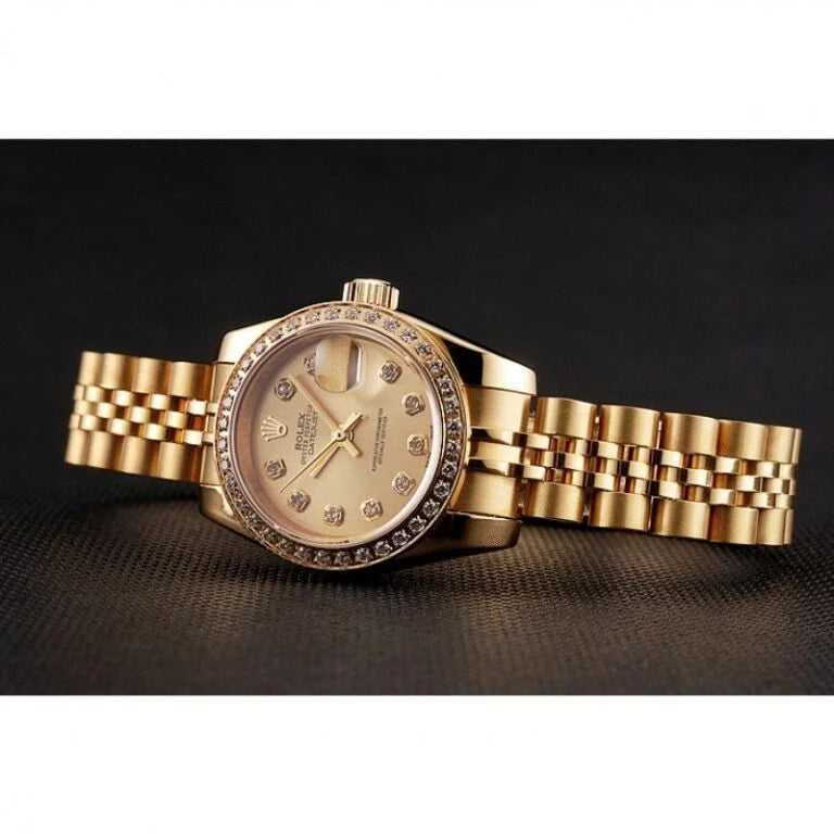 Superclone Rolex Datejust Gold Dial 1454096 28 mm